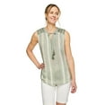 thumbnail image 1 of Iyla Women's Sleeveless Peasant Top, 1 of 6