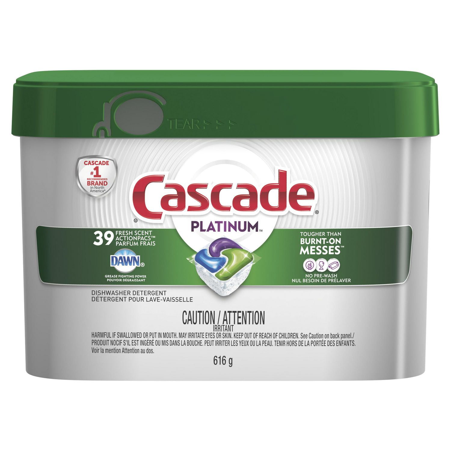 Cascade Complete ActionPacs, Dishwasher Detergent, Fresh Scent, 48 count -  48 ea