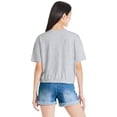 thumbnail image 2 of T-shirt à cordon avec imprimé graphique Justice pour filles, 2 of 3