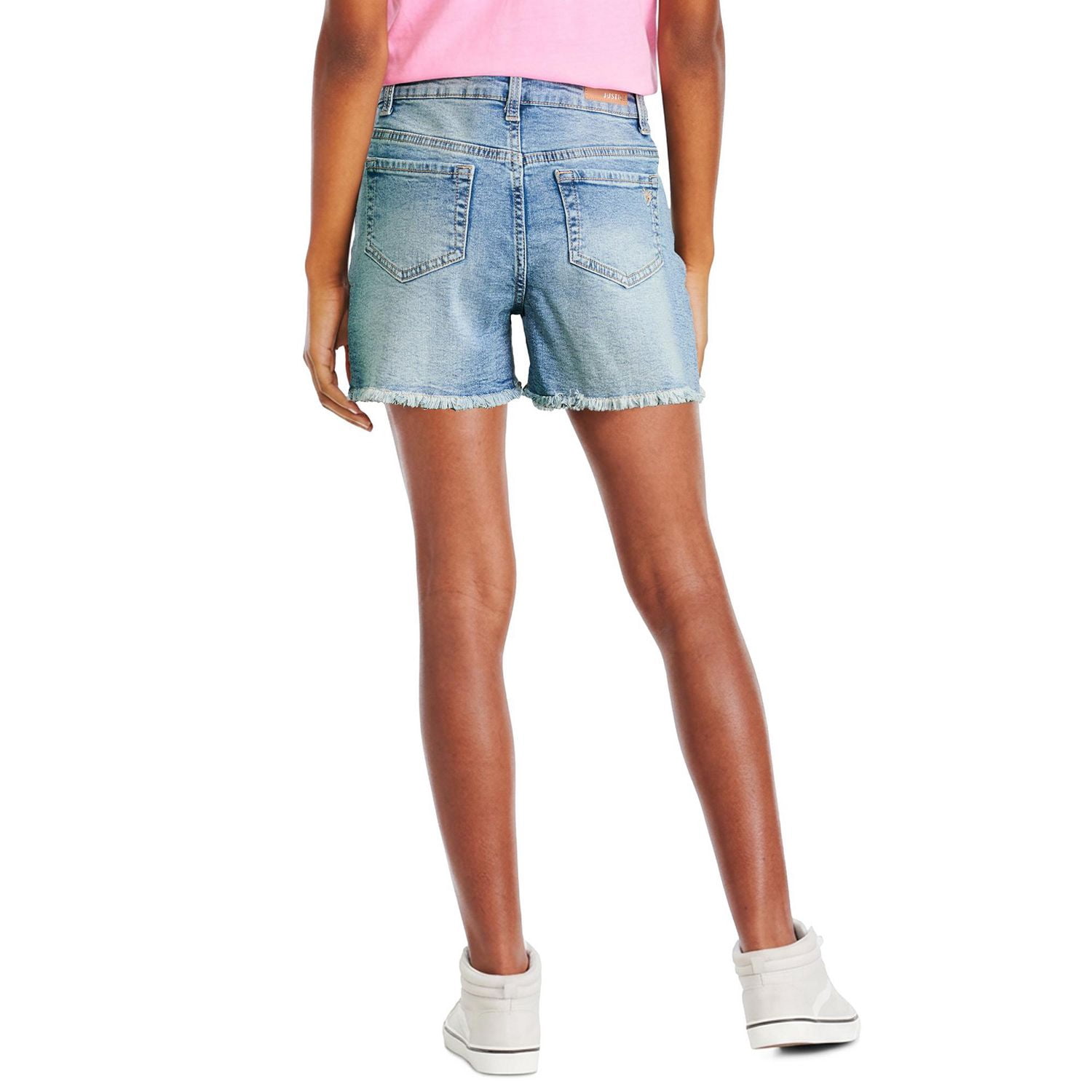 Justice Girls' Mini Mom Jean Short
