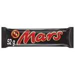 MARS, Peanut Free Chocolate Candy Bar, Full Size Bar, 52 g