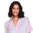 thumbnail image 4 of George Women's Two Piece Notch Collar Shirt Set, 4 of 6