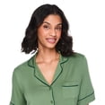 thumbnail image 4 of George Women's Two Piece Notch Collar Shirt Set, 4 of 6