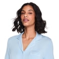 thumbnail image 4 of George Women's Two Piece Notch Collar Shirt Set, 4 of 6