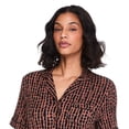thumbnail image 4 of George Women's Two Piece Notch Collar Shirt Set, 4 of 6