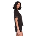 thumbnail image 2 of George Women's Two Piece Notch Collar Shirt Set, 2 of 6