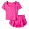 thumbnail image 3 of Ensemble 2 pièces avec short Justice pour filles, 3 of 3