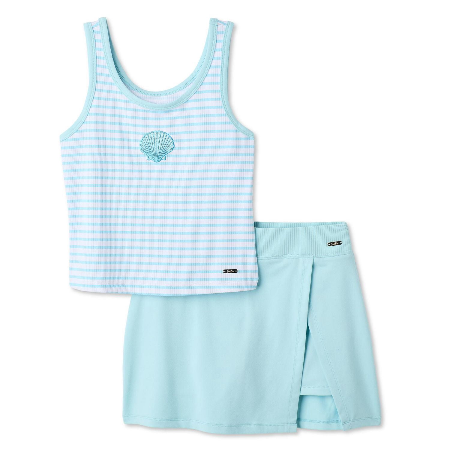 Ensemble 2 pièces avec jupe-short Justice pour filles