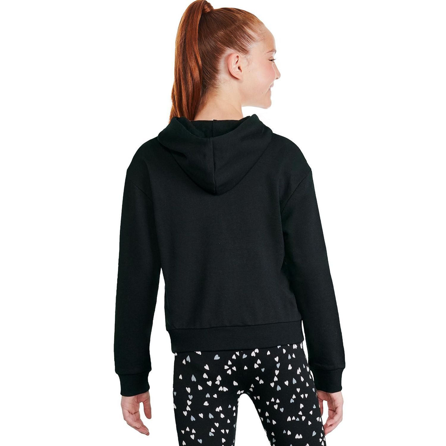 Haut à capuchon zippé sur la longueur George pour filles