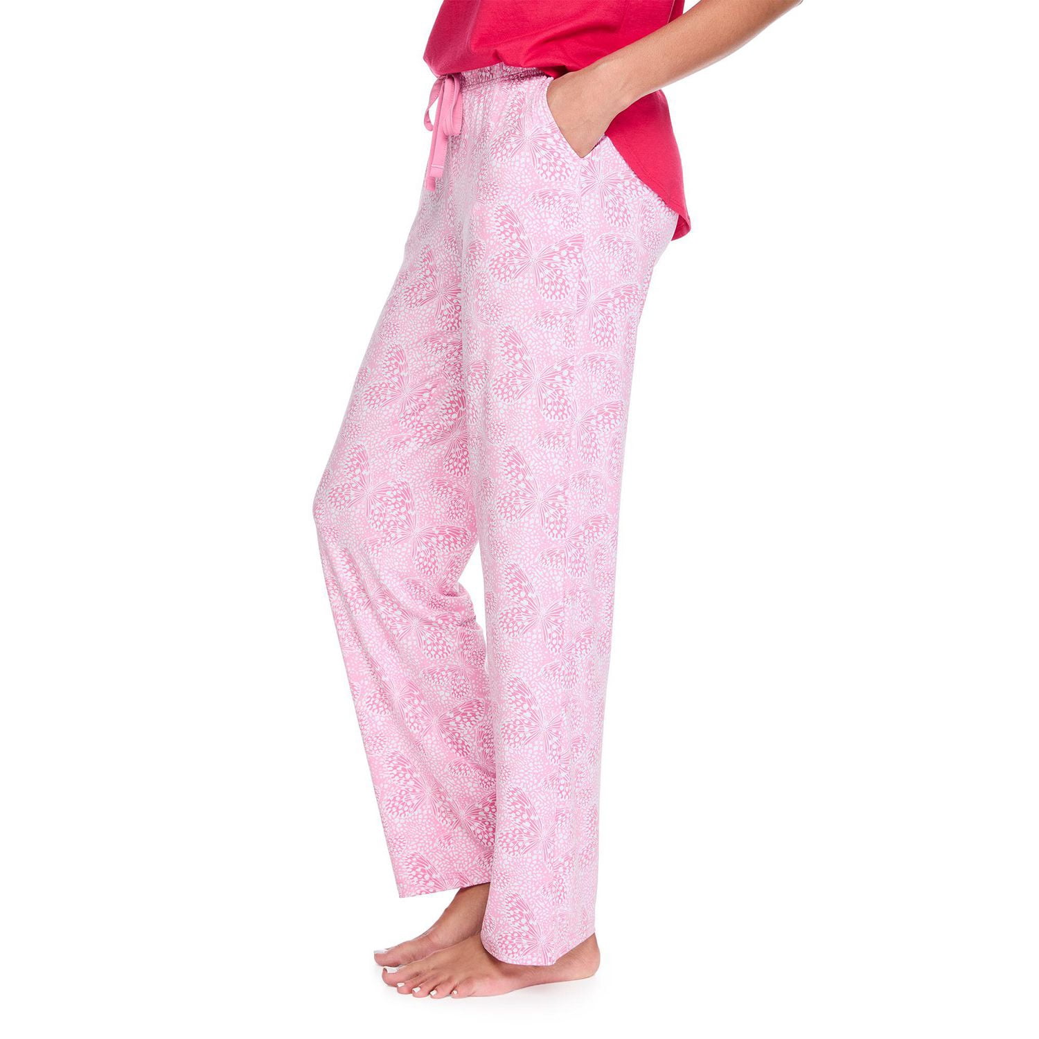 Pantalon de pyjama à effet peau pêche George pour femmes