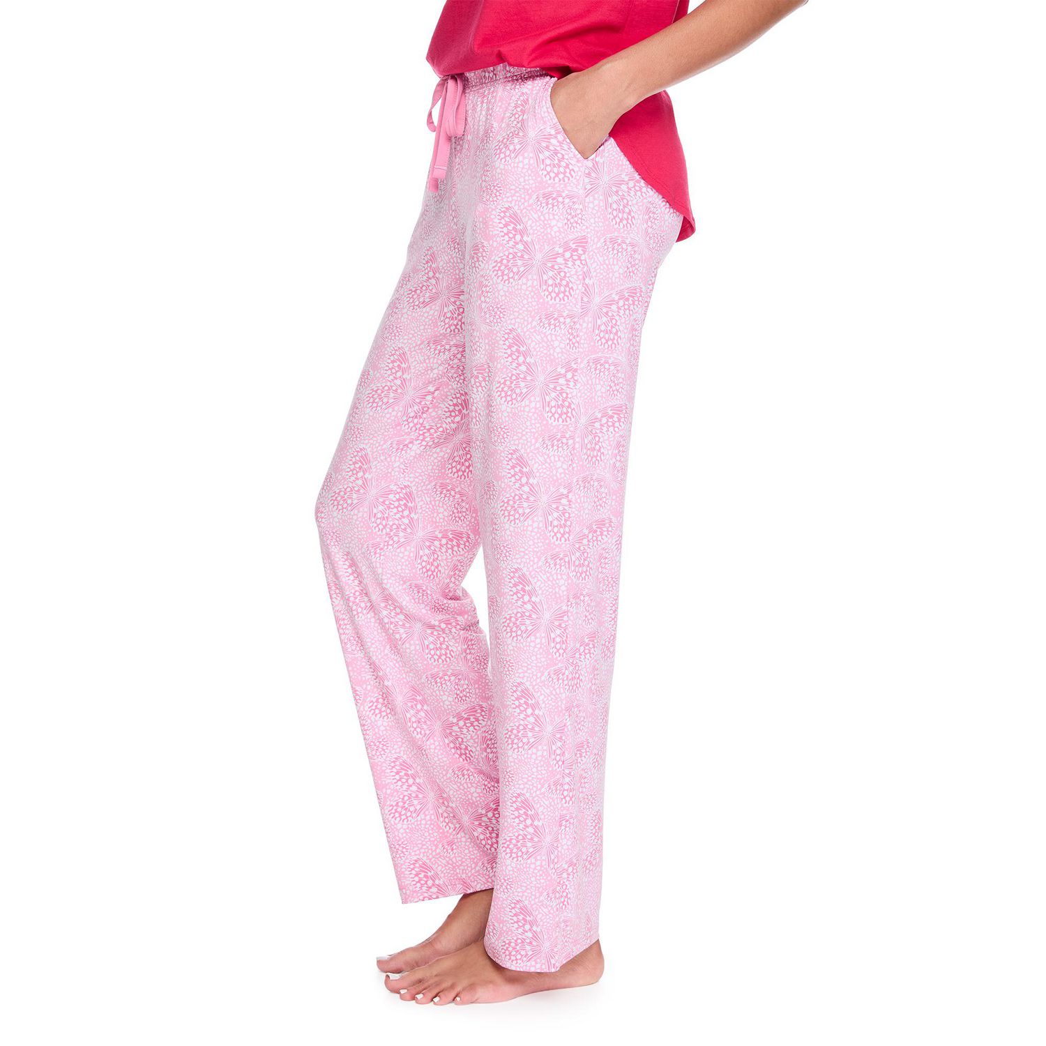 Pantalon de pyjama à effet peau pêche George pour femmes