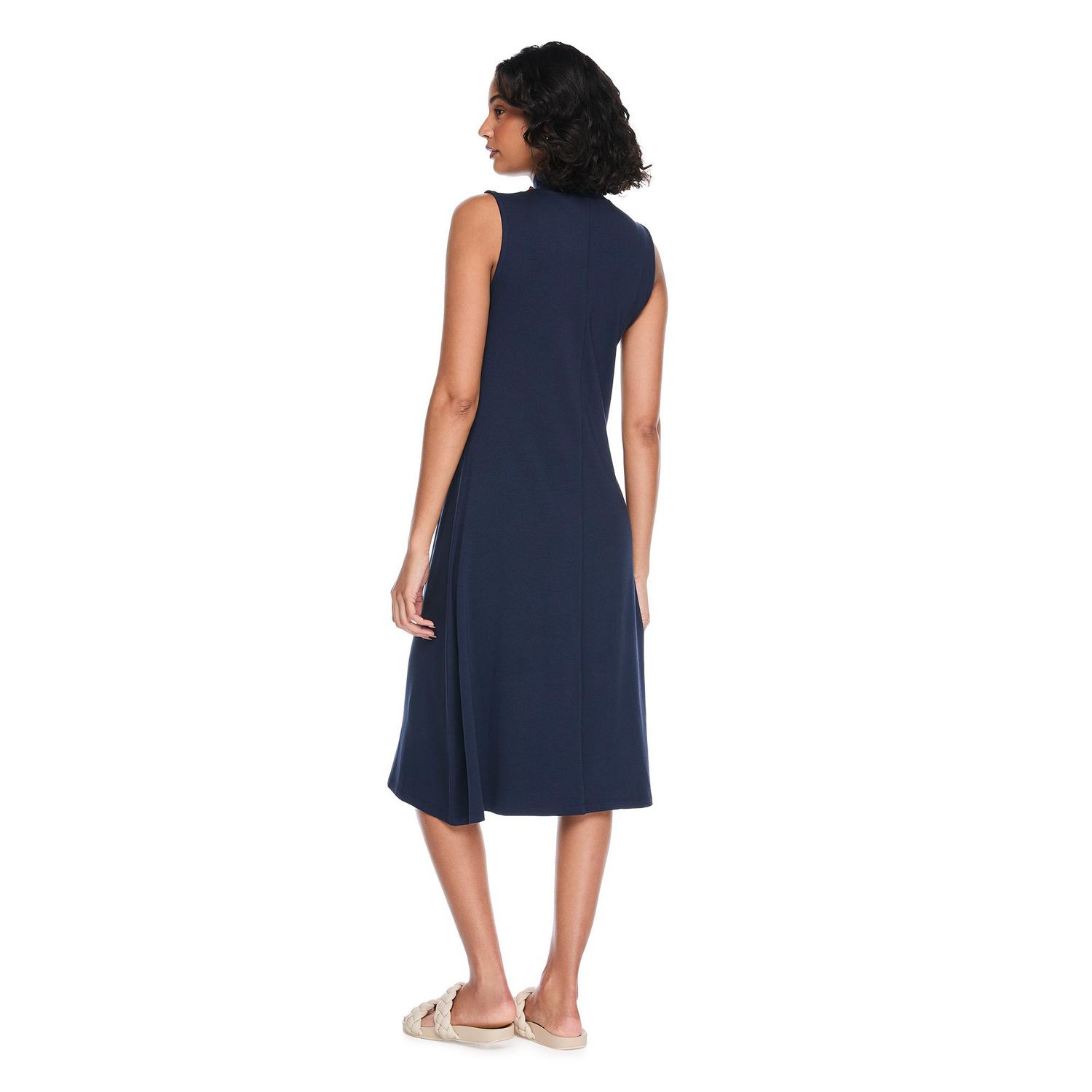 Robe débardeur coupe longue George pour femmes
