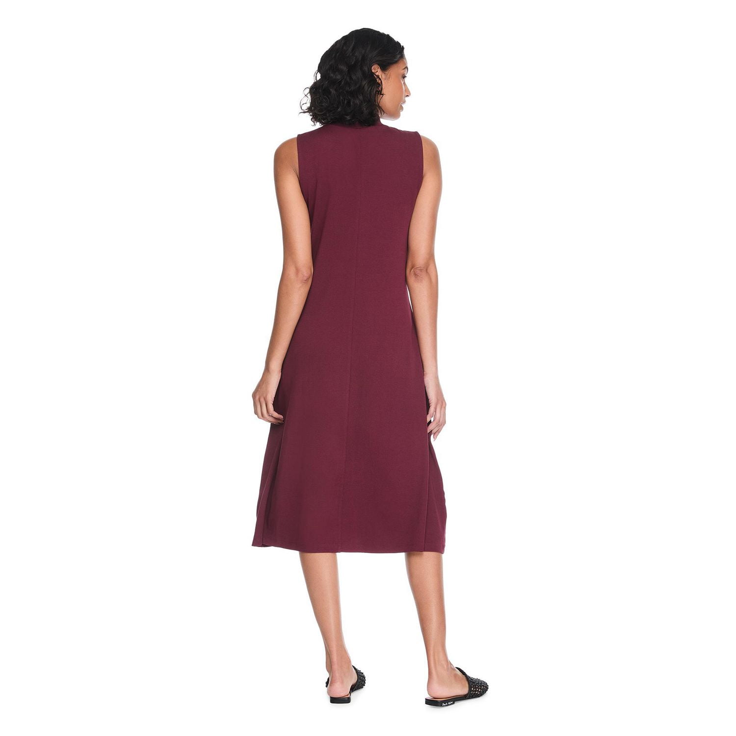 Robe débardeur coupe longue George pour femmes