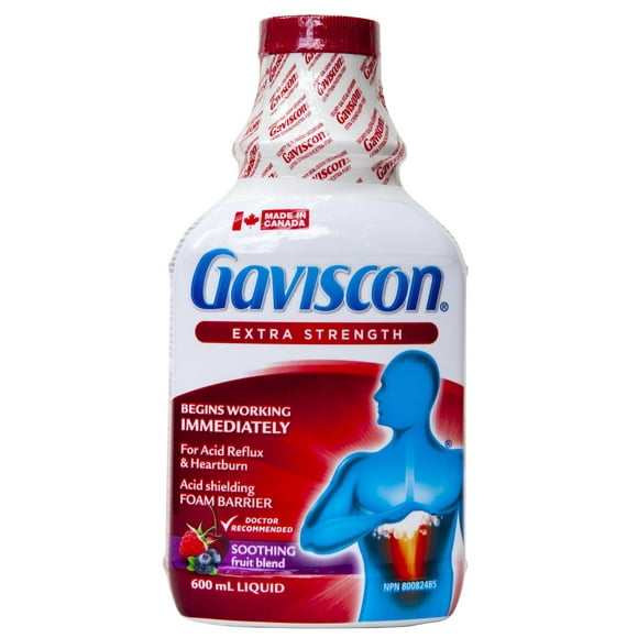 GAVISCON EXTRA STRENGTH FRUIT LIQUID, 600ml