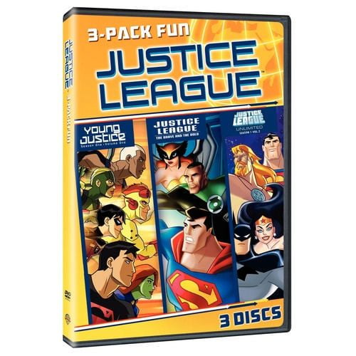 Justice League: 3-Pack Fun - Young Justice: Season 1, Vol.1 / Justice  League: The Brave And The Bold / Justice League Unlimited: Joining Forces -  Season 1, Vol.2 