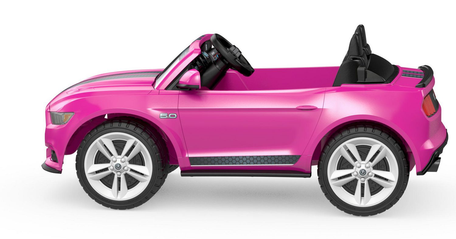 Power wheels pink online mustang