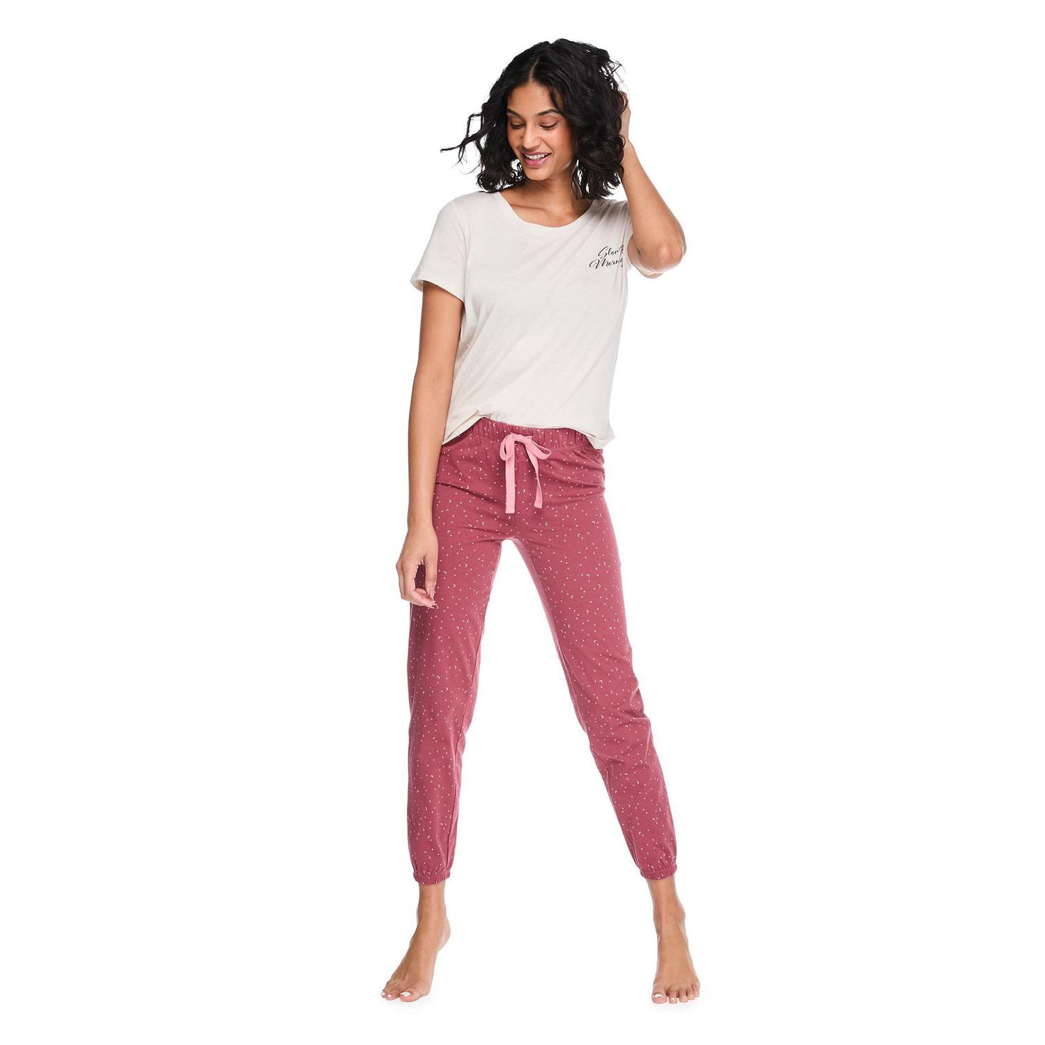 Jogger de nuit en jersey George pour femmes