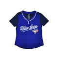 thumbnail image 1 of Ladies MLB Blue Jays Stadium Baseball Jersey, 1 of 2