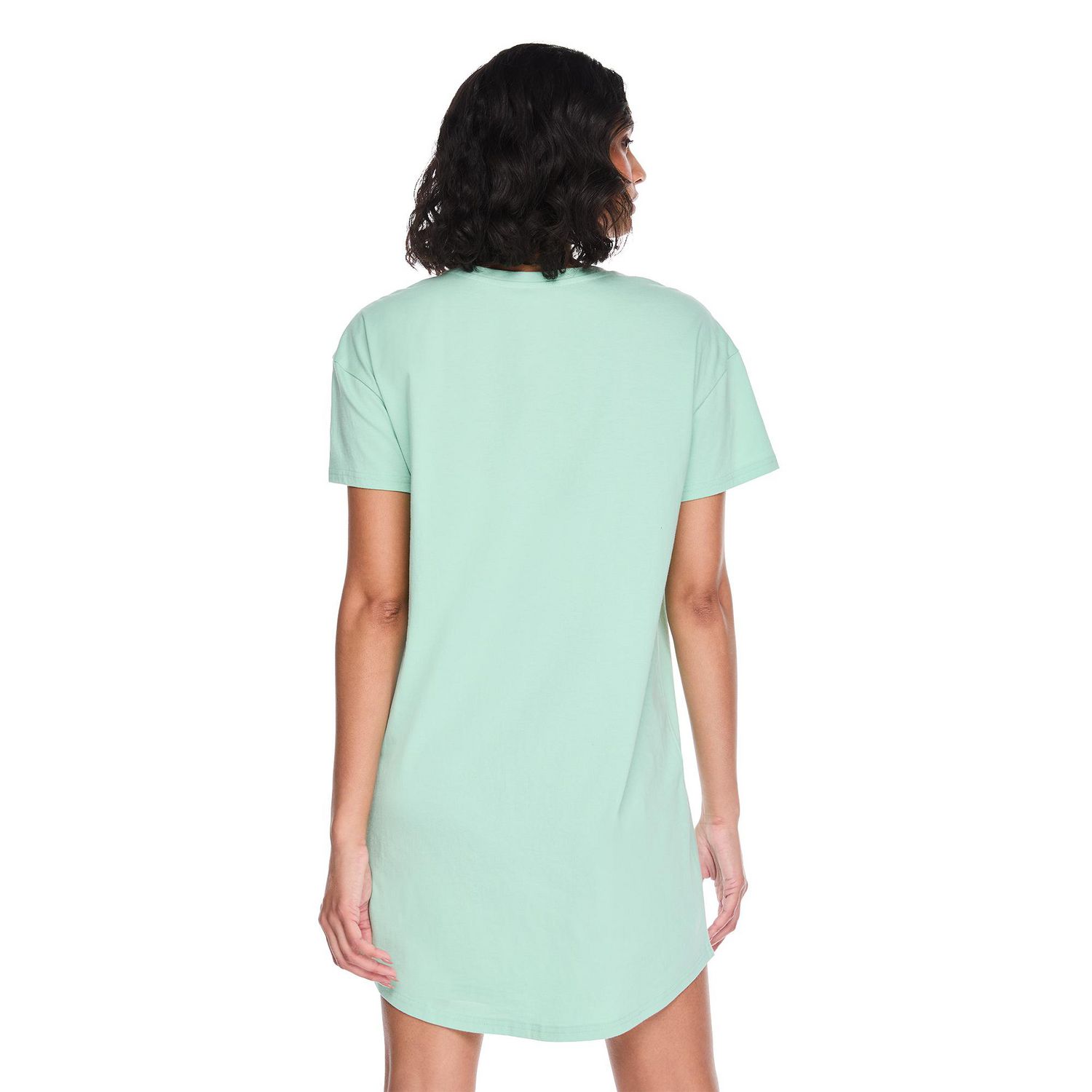 Chemise de nuit à encolure ras du cou George pour femmes