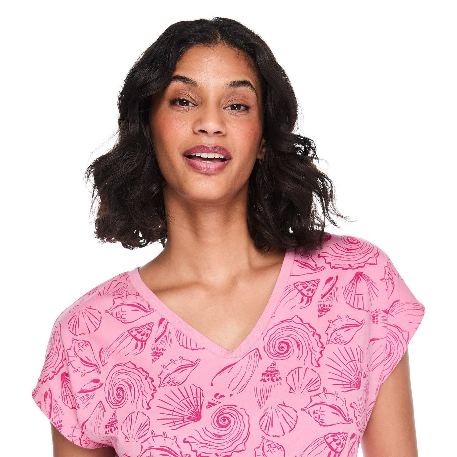 George Women's V-Neck Nightshirt