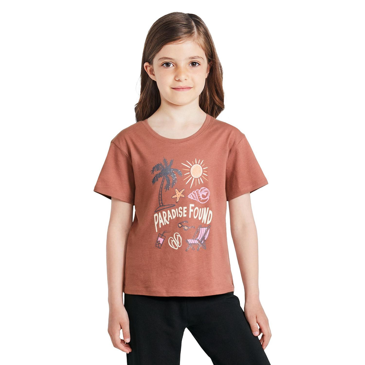 George Girls' Graphic T-Shirt