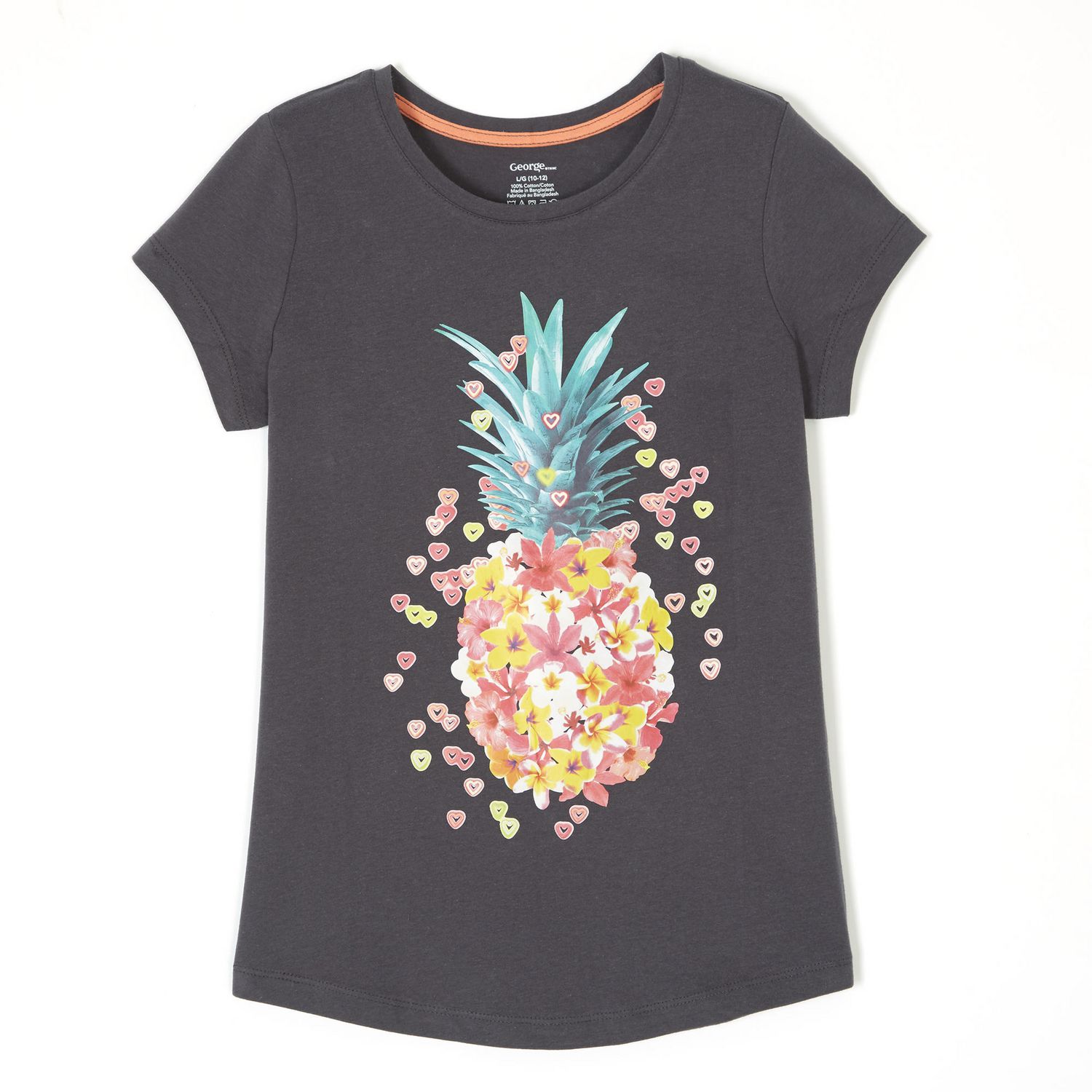 George Girls' Graphic Tee | Walmart Canada