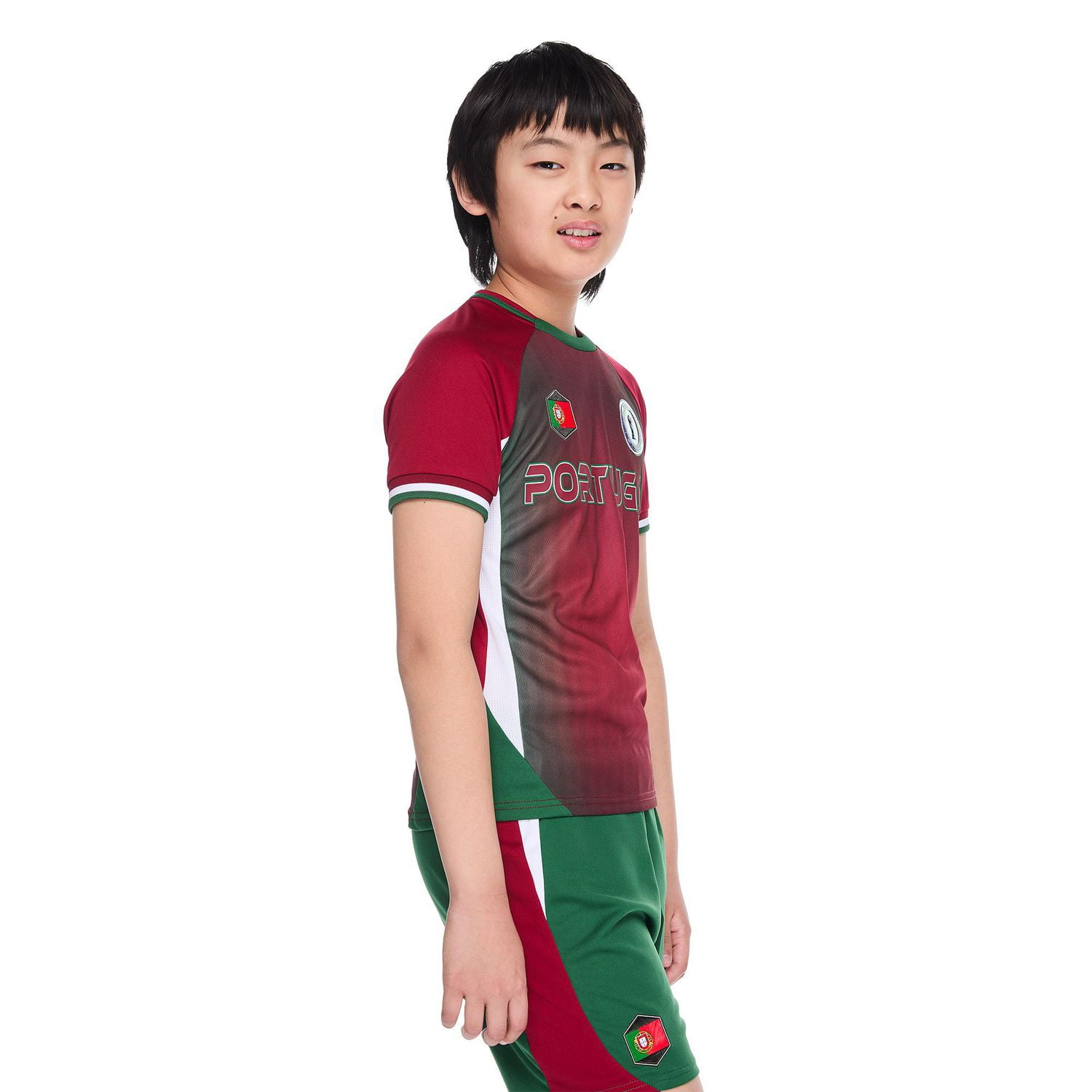 Maillot de soccer Portugal FIFA pour garçons