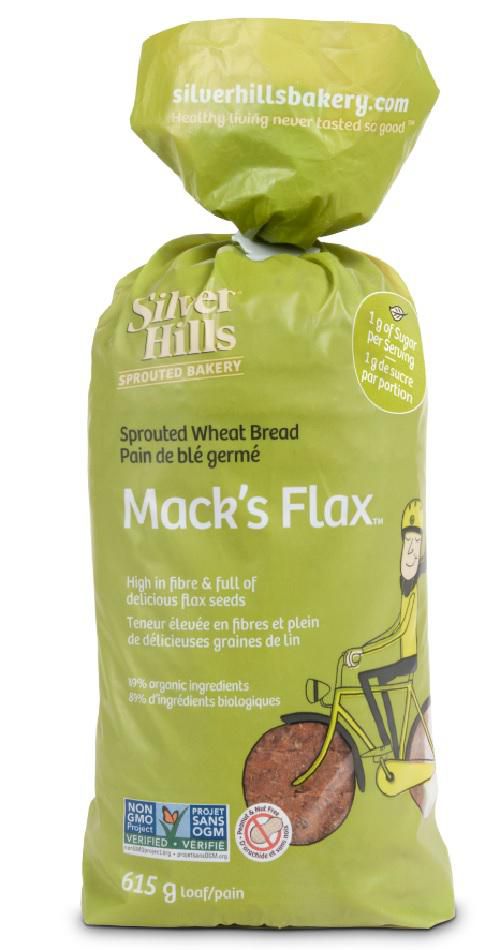 Silver Hills Mack’s Flax Sprouted Wheat Bread Walmart Canada
