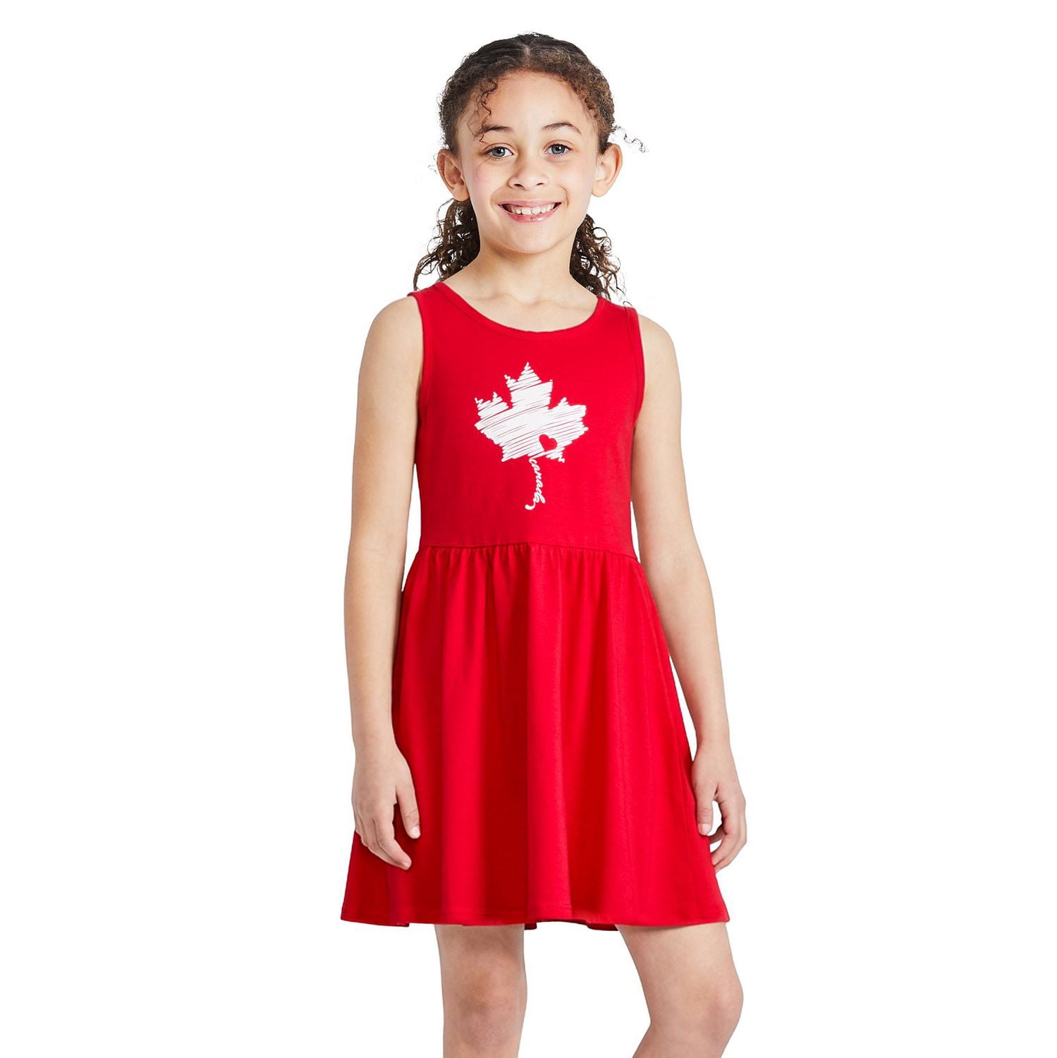 Robe fête du Canada George pour filles