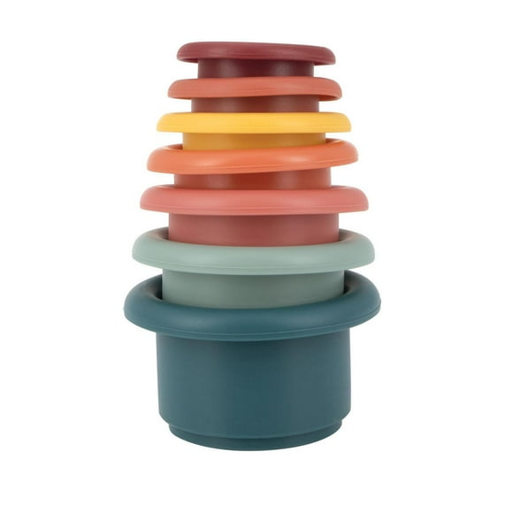 7 Gobelets empilables en silicone de Nûby™