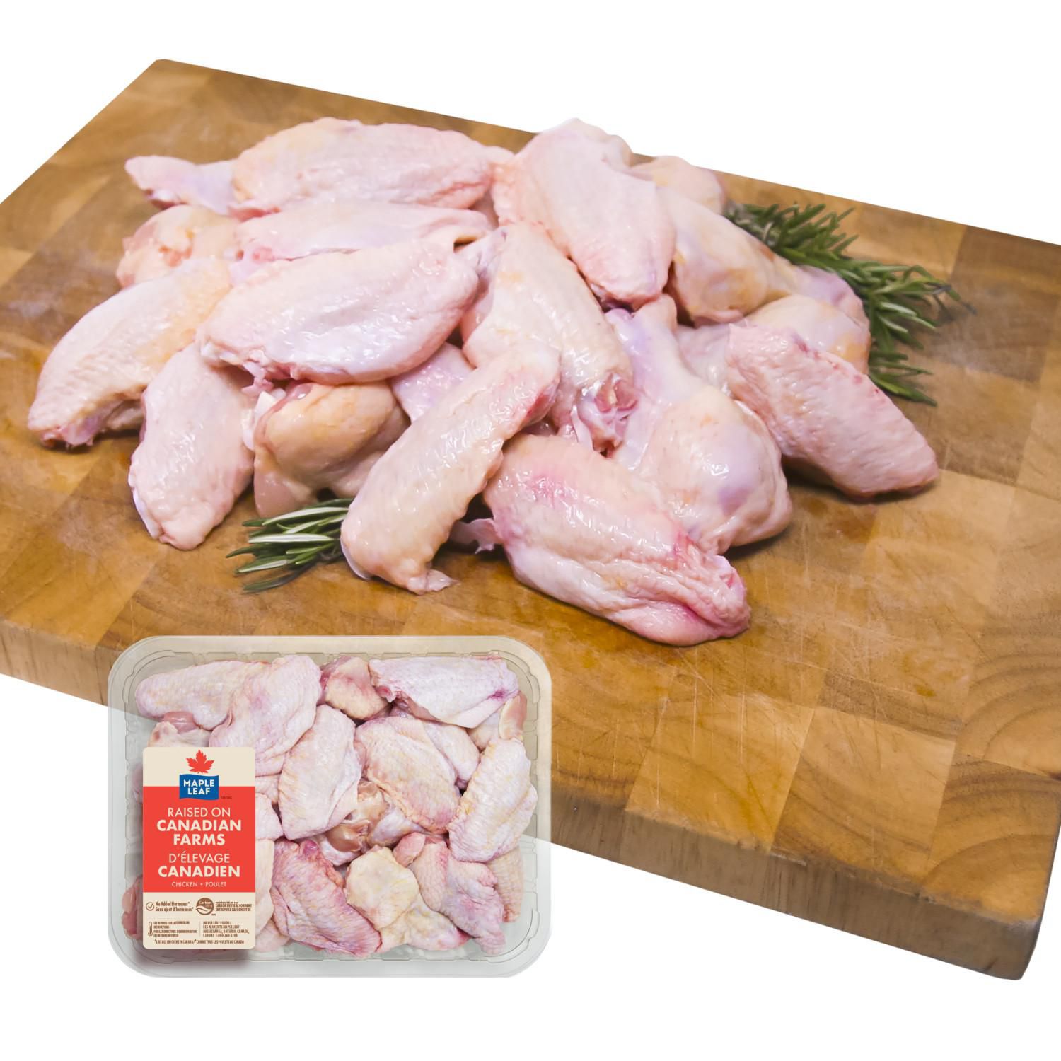Maple Leaf Split Wings, 22 pc, 0.70 - 0.94 KG
