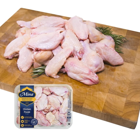 Mina Split Chicken Wings, 22 pc