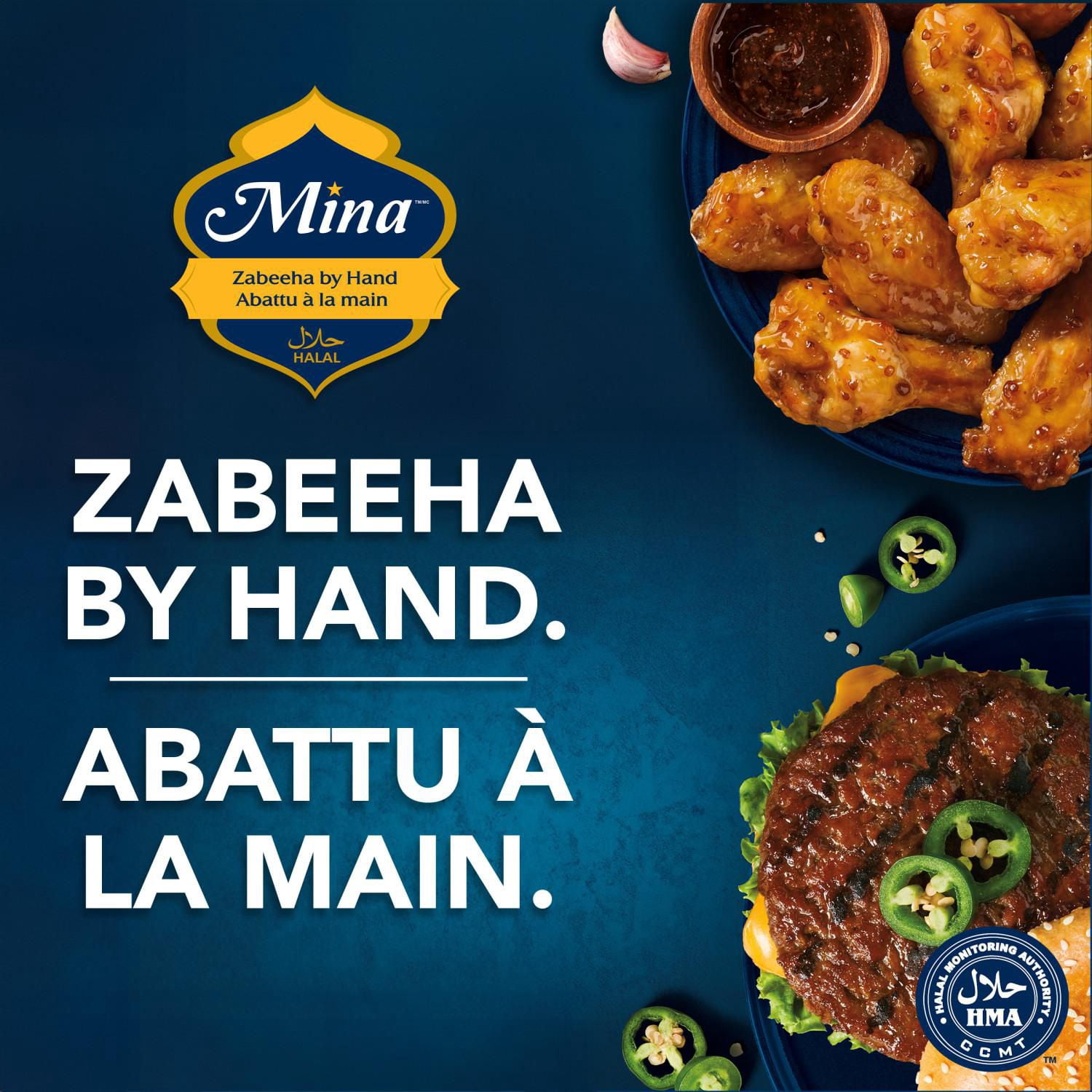 Ailes de poulet fendues Mina 22 mrcx