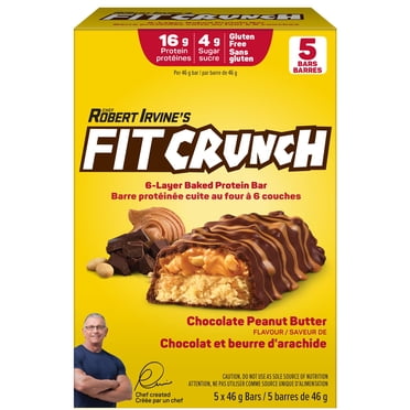 FITCRUNCH Chocolate Peanut Butter 5X46G
