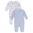 thumbnail image 1 of Disney Mickey Mouse Organic Cotton 2pc Footed Sleeper Set for Boys, 1 of 1