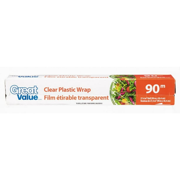 Great Value Plastic Food Wrap Walmart.ca