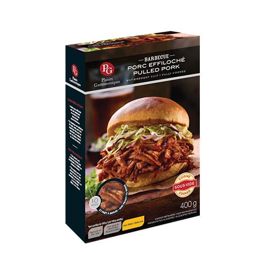 Porc effiloché barbecue Plaisirs Gastronomiques