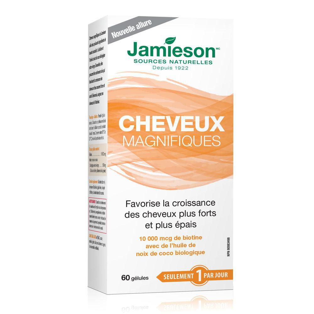 Jamieson Gélules de Cheveux Magnifiques 60 gélules