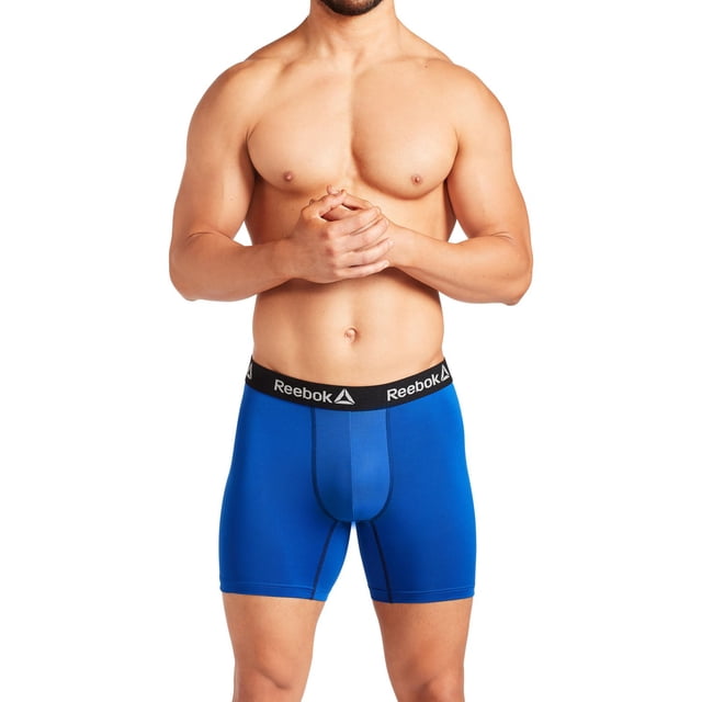 Reebok Men's Underwear 3 Pack Ionic Cool Performance Boxer Briefs