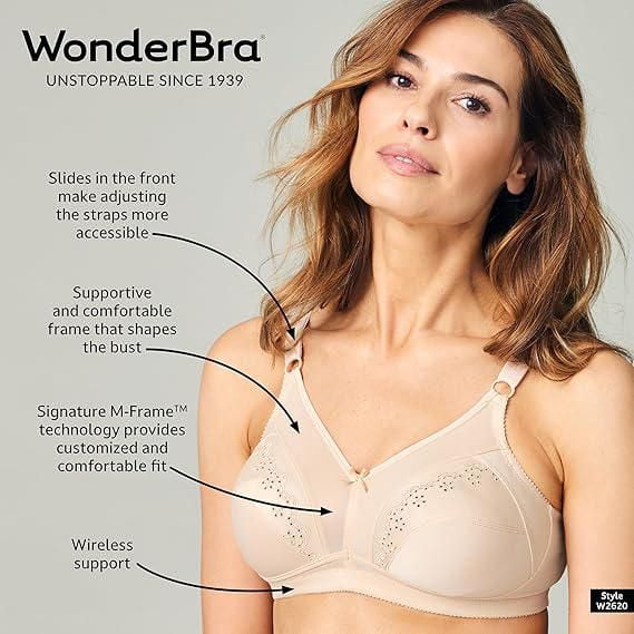 WonderBra Classic Support Wireless Bra