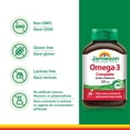 thumbnail image 4 of Jamieson Omega-3 Complete Softgels, 600 mg, Extra Strength, 80 Count, 4 of 7