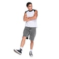 thumbnail image 1 of No Boundaries Men's Boxy Cropped Muscle Tank, 1 of 6