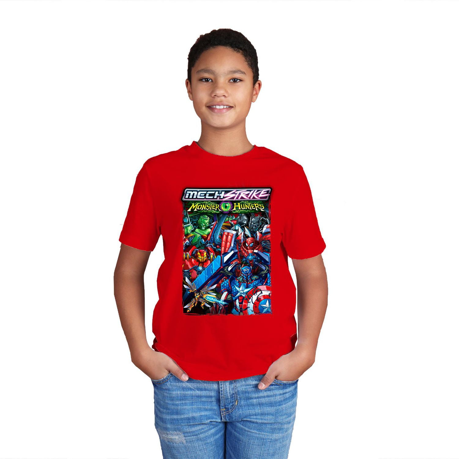 Boys Marvel Monster Short Sleeve T-Shirt