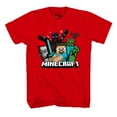 thumbnail image 2 of Boys Minecraft Group Shot Short Sleeve T-Shirt, 2 of 3
