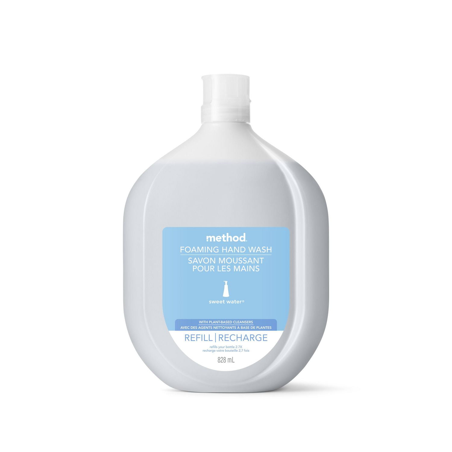 Method Foaming Hand Soap Refill Sweet Water 828ml Walmart.ca