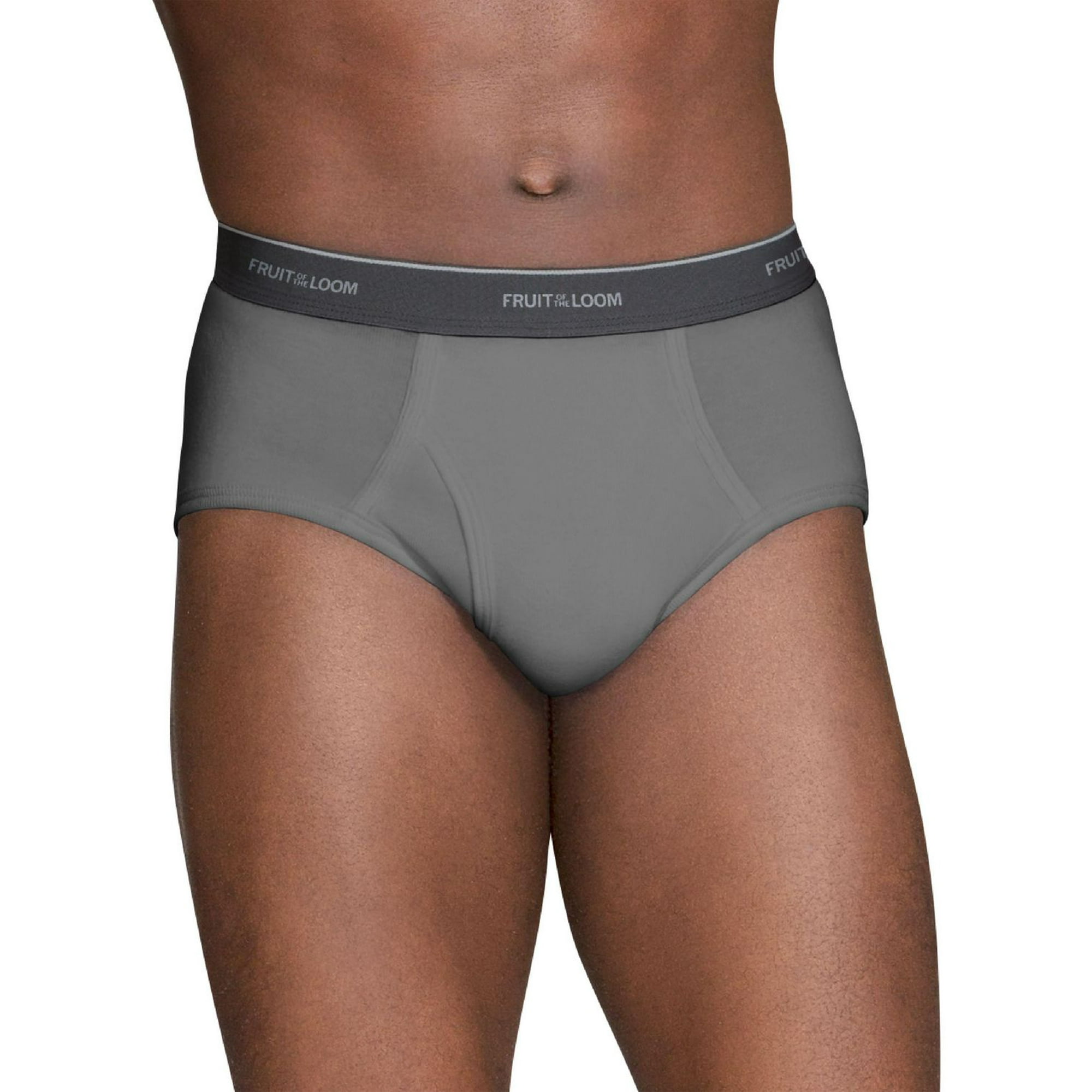 Athletic Works Men's Underwear 6-Pack Briefs, Sizes S-XL 