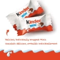 thumbnail image 4 of KINDER CHOCOLATE/CHOCOLAT MINI, Milk Chocolate Bars With A Milky Filling, 16 Individually Wrapped Mini Bars Per Pack, 4 of 8
