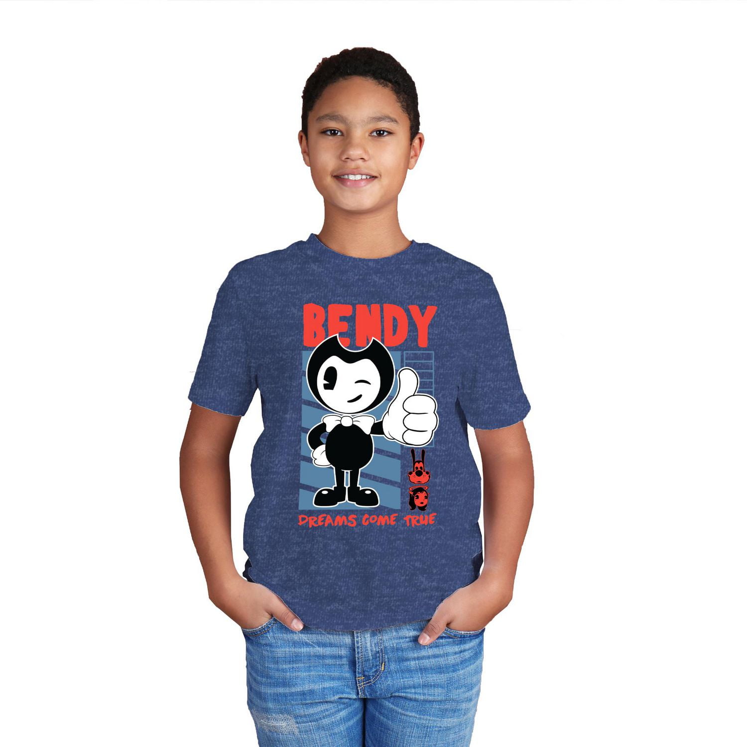 Boys Bendy Wink Short Sleeve T-Shirt