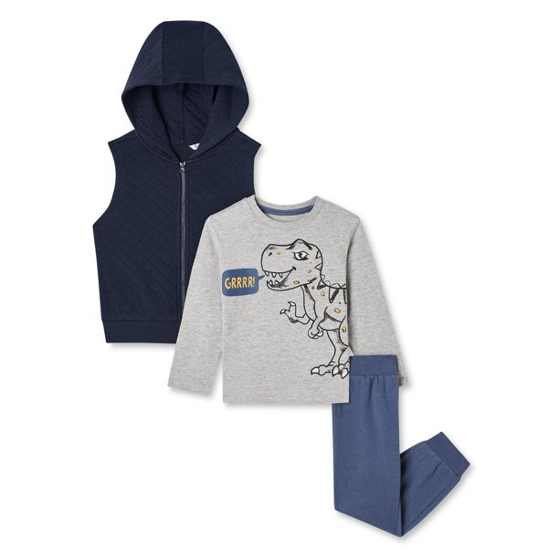 Toddler Boys' Vest 3Piece Set Walmart.ca