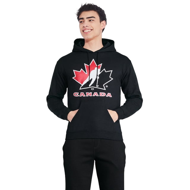 Haut à capuchon à imprimé graphique Hockey Canada pour hommes